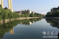歷時兩年的潛江市園林城區(qū)水系連通工程已完工，并順利通水